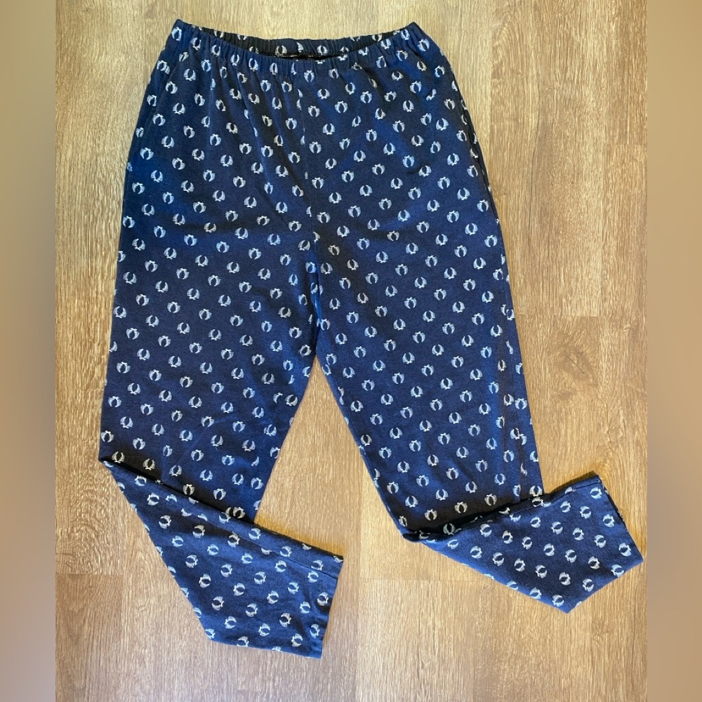 Vintage Pinwheels Printed Legging Pants:Stretchy Lounge/ Abstract/Cotton
